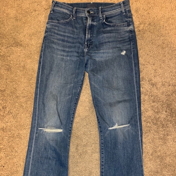 Mother jeans- Hustler Ankle Fray, size 29